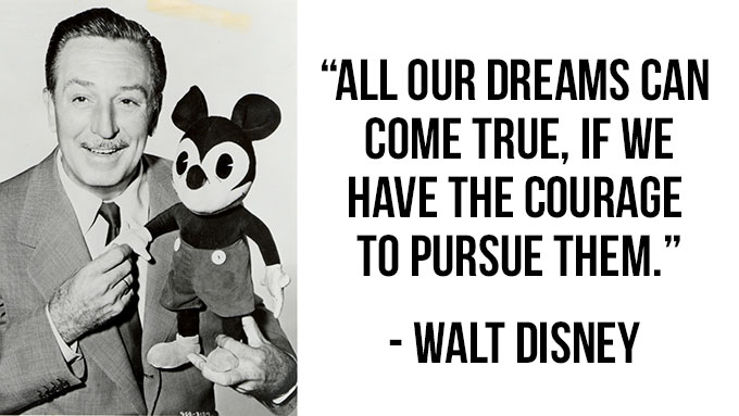 Walt Disney All Dreams Can Come True